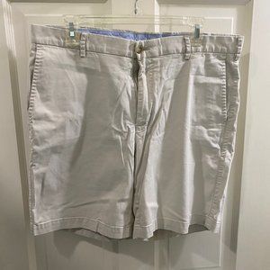 Peter Millar 8" Pilot Twill Short 35" Stone